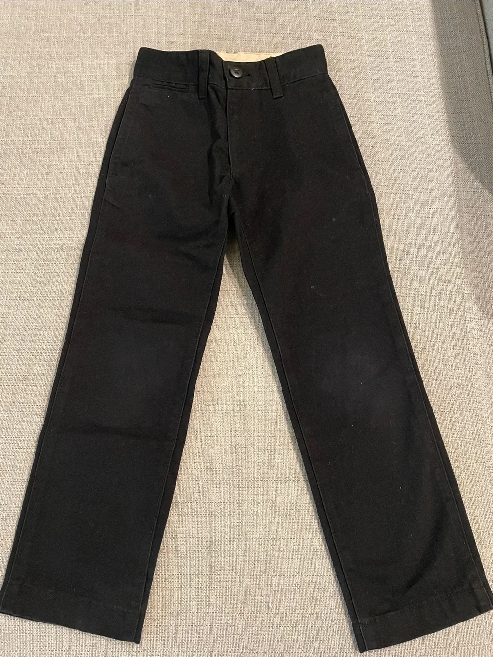 GAP Kids Black Straight-Leg Pants